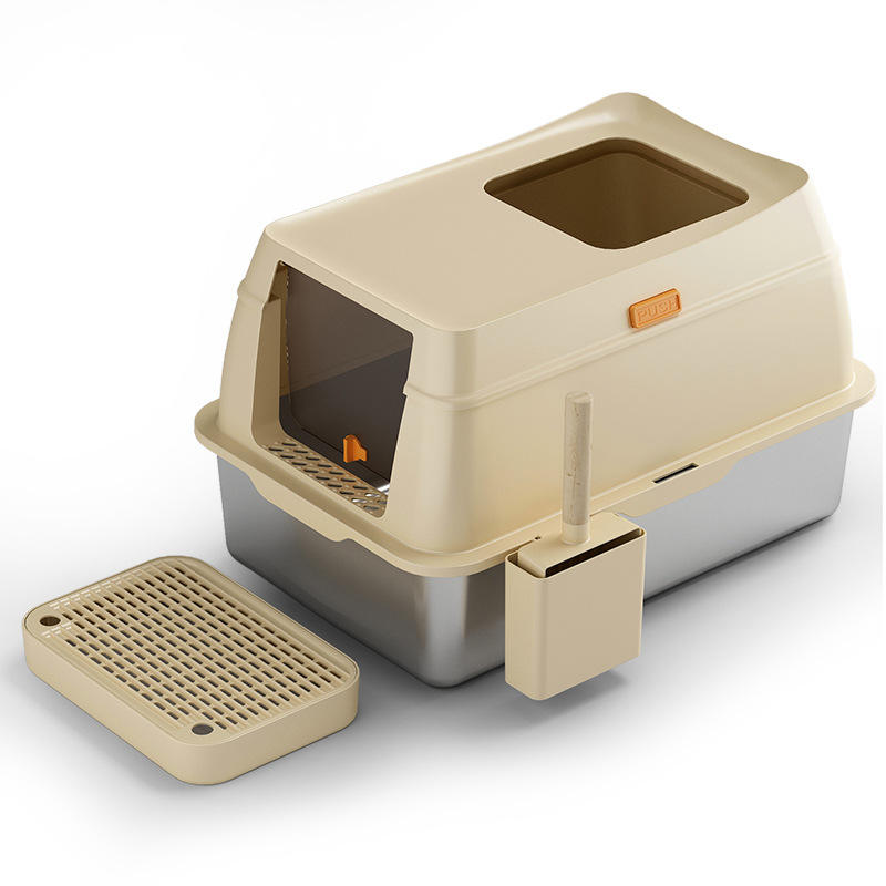 Pet-friendly cat litter box